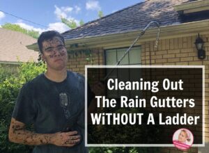 How to Clean House Gutters Without a Ladder