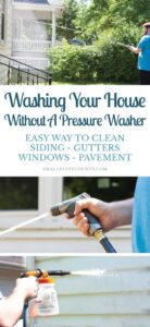 How to Clean Outside of House Without Pressure Washer