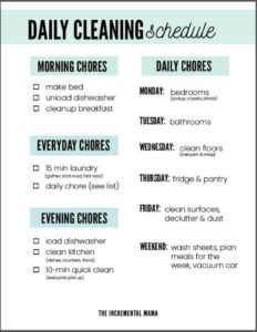 How to Keep a Clean House With a Busy Schedule