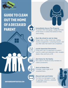 How to Clean Out Parents House After Death