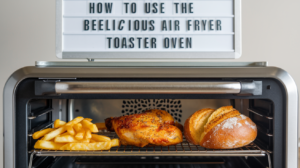 How to Use the Beelicious Air Fryer Toaster Oven