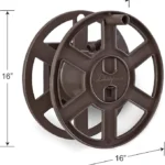 Liberty Basics 510 Wall Mount Hose Reel, Bronze