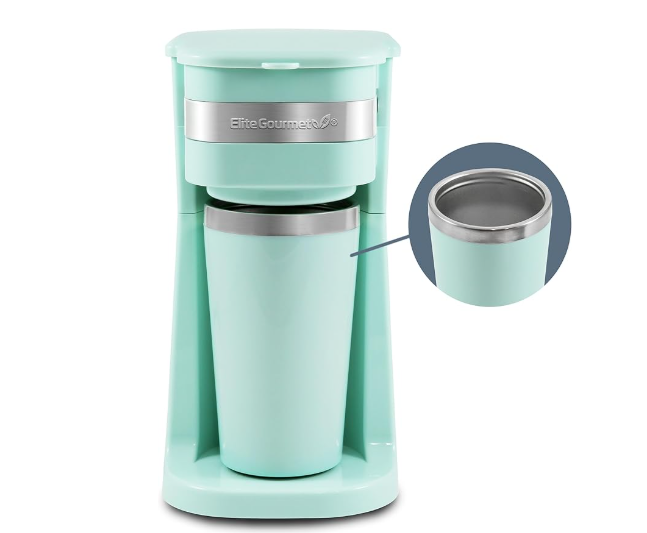 Elite Gourmet EHC113M Compact Coffee Maker