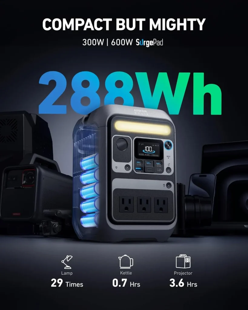 How to use a portable power station