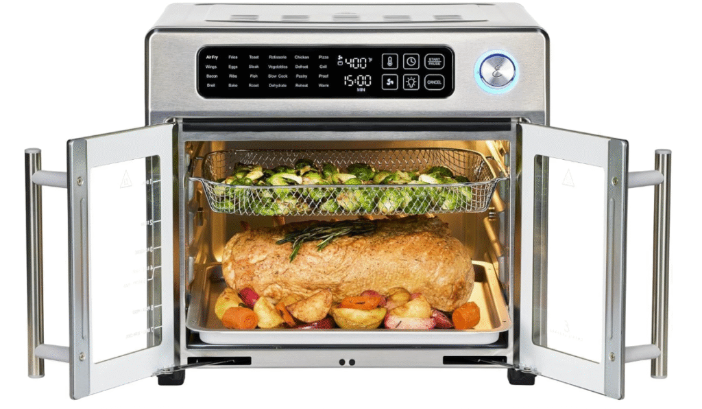 emeril lagasse extra large french door air fryer toaster oven combo review