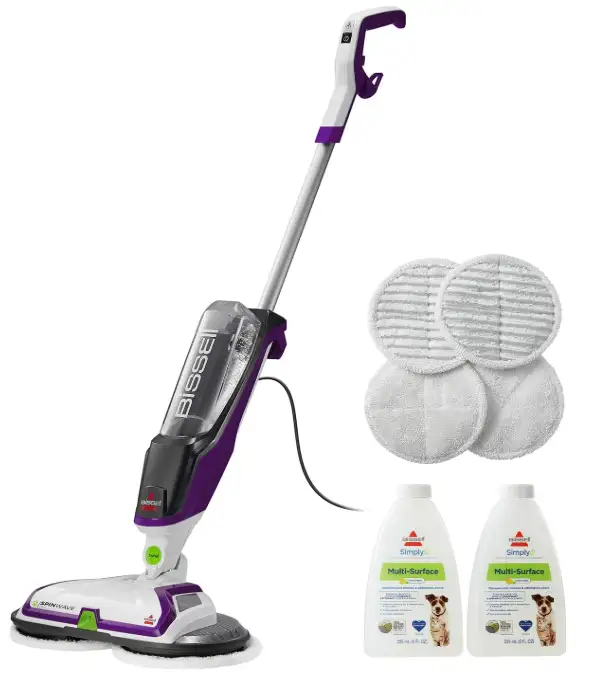 bissell spinwave pet hard floor corded spin mop cleaner reviews