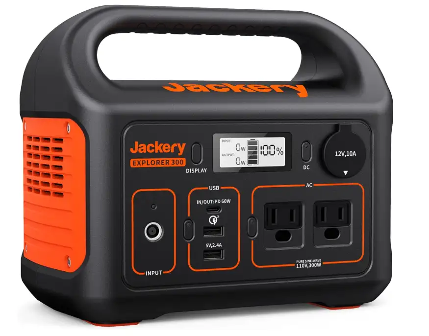 jackery portable power station explorer 300 review